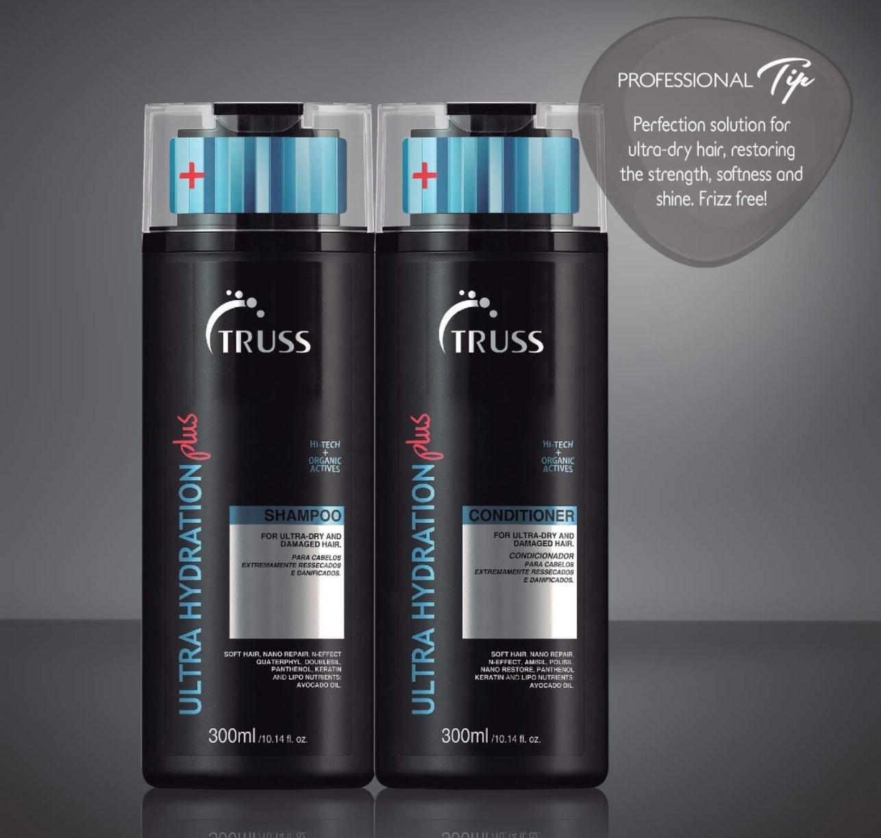 Ultra Hydration PLUS Shampoo - For Extremely Dry Damaged Hair from Chemical Damage