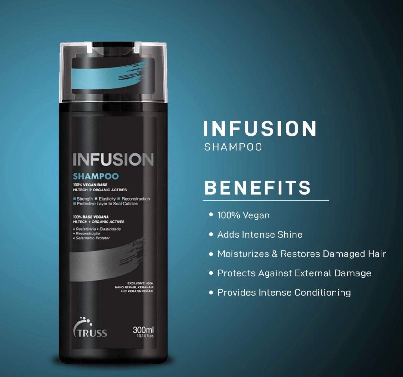 Infusion Shampoo for Dry, Dull, Damaged Hair