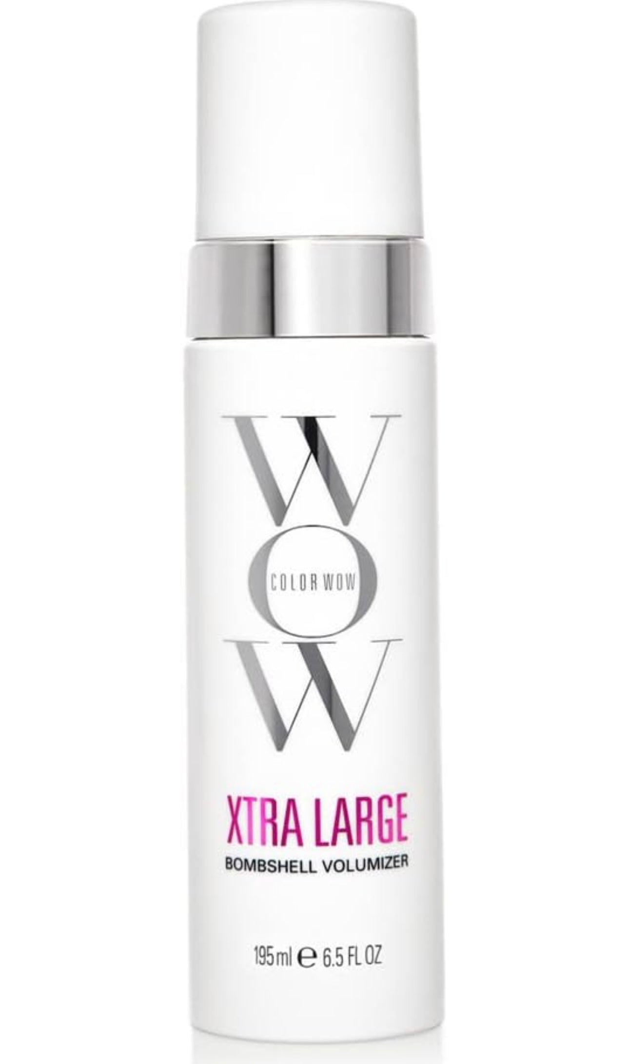 COLOR WOW Xtra Large Bombshell Volumizer – Brand new alcohol free volumizing technology; weightless, non drying, non dulling; instantly thickens fine, flat hair; last for days