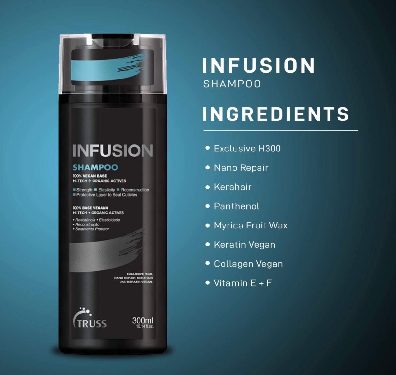 Infusion Shampoo for Dry, Dull, Damaged Hair