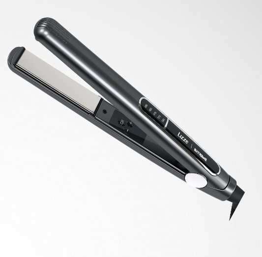 Lizze Extreme Slim Professional Hair Straightener | Original Nano Titanium Technology Straightens Dry, Frizzy Hair Curls | 250 Deg. C. (480'f) - 110 Volts